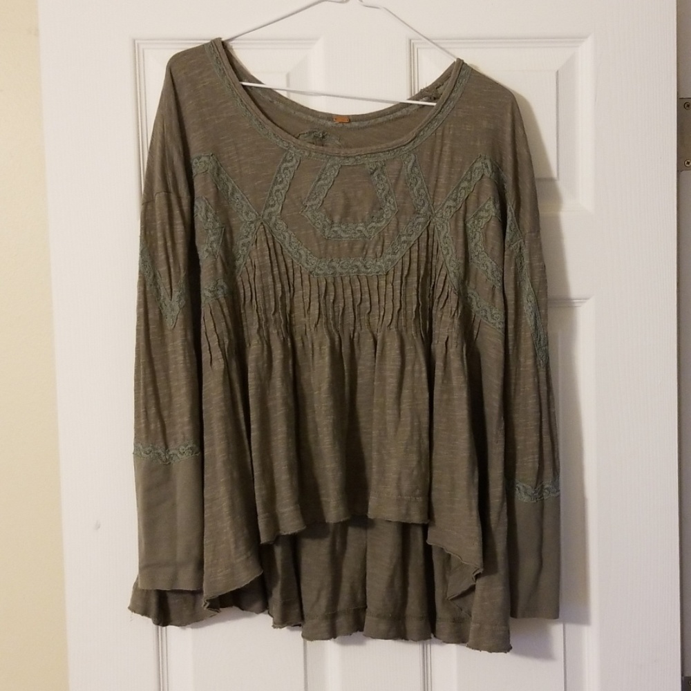 Free People Long Sleeve Shirt